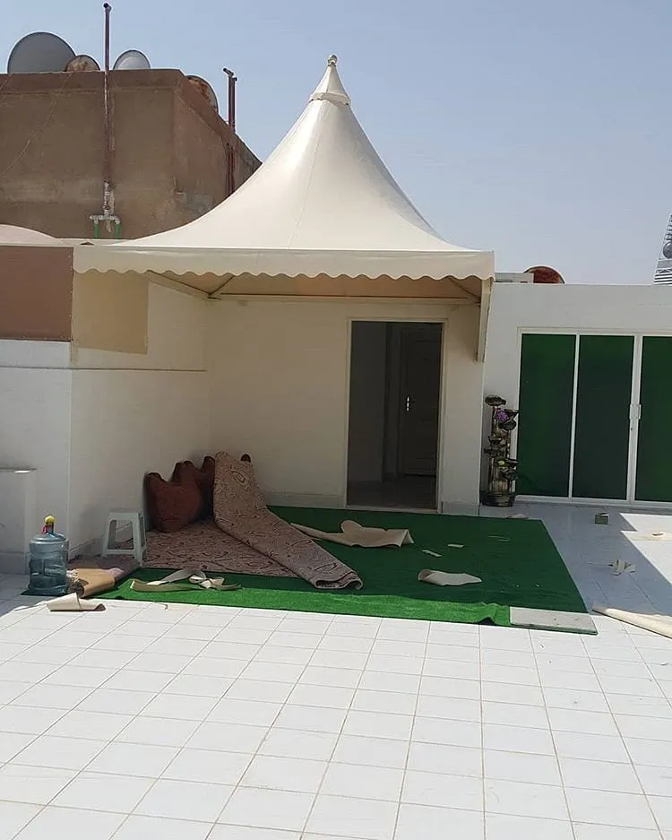 افضل تركيب مظلات هرمية في تبوك وجده ومكه