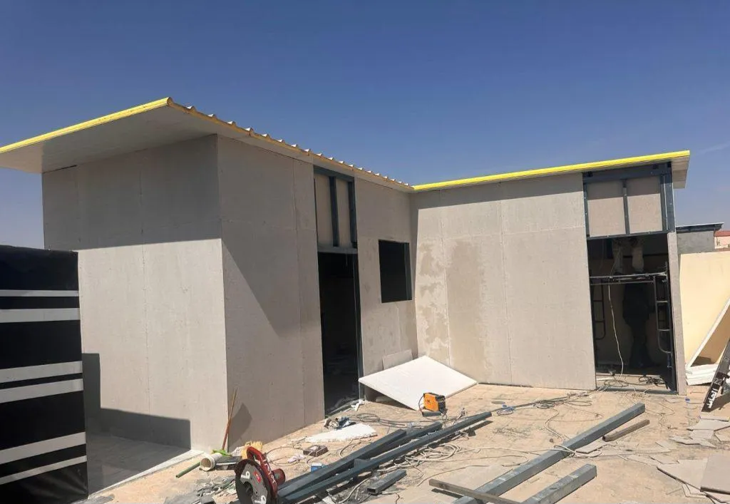 مقاول بناءملاحق ساندويتش بانل واسمنت بورد بالمملكة السعودية