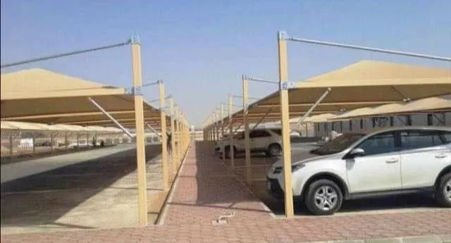 تركيب مظلات سيارات عصرية بالمملكة العربية السعودية