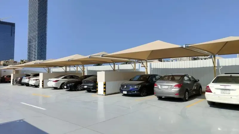 تركيب مظلات تغطية المسابح ومظلات السيارات بالمملكة السعودية 