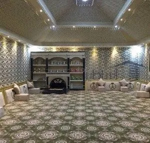 تجهيز بيت شعر في المملكة العربية السعودية