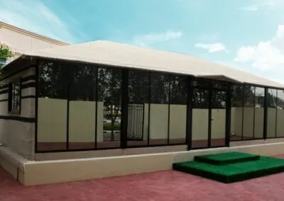 تجهيز بيت شعر في المملكة العربية السعودية