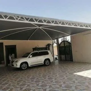 مظلات خارجية للمواقف العامة في مكة جدة الطائف
