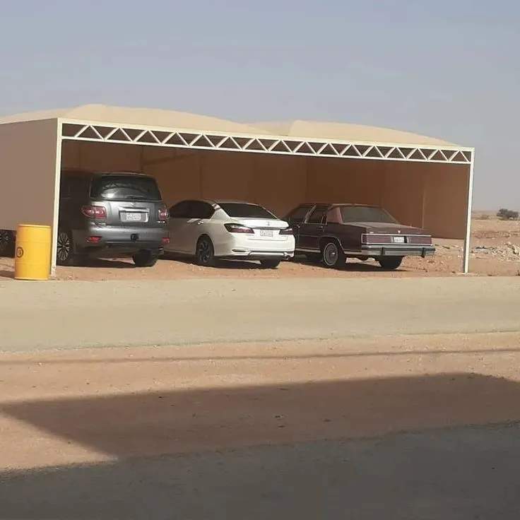 مظلات خارجية للمواقف العامة في مكة جدة الطائف