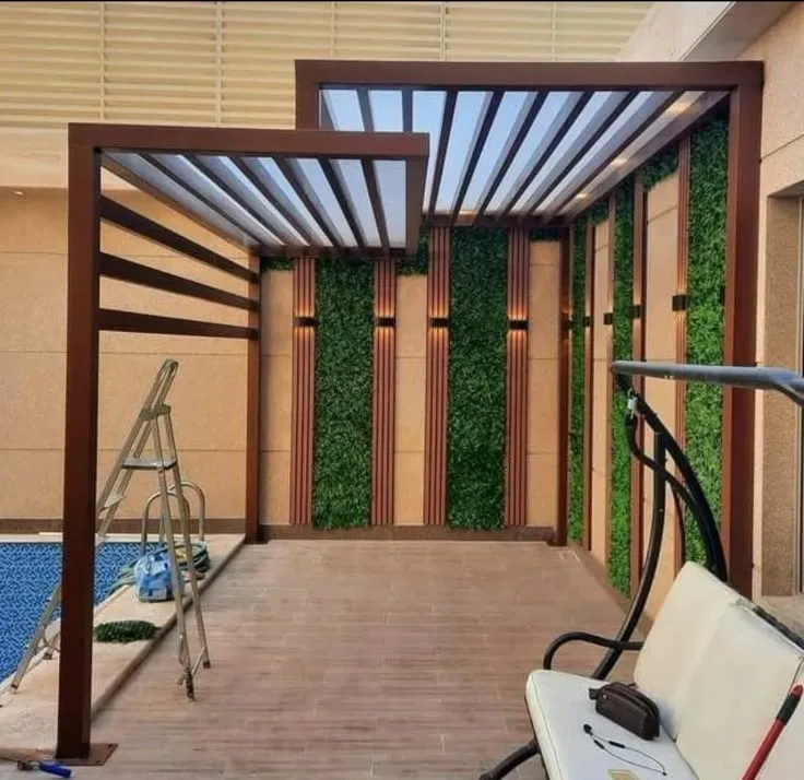 أفضل أنواع الخشب لمظلات الجلسات العصرية في جده والطايف رابغ 