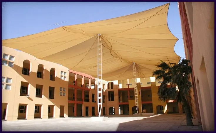 تركيب مظلات مدارس لحماية الطلاب بأعلى معايير الأمان جدة مكة