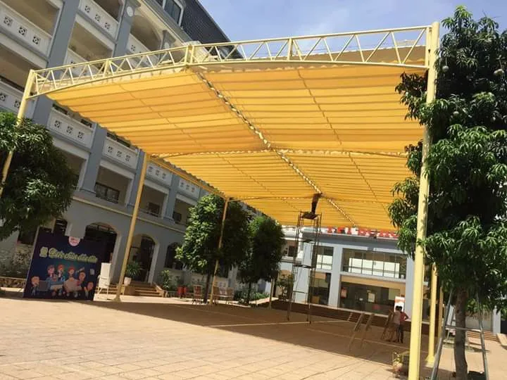 تركيب مظلات مدارس لحماية الطلاب بأعلى معايير الأمان جدة مكة