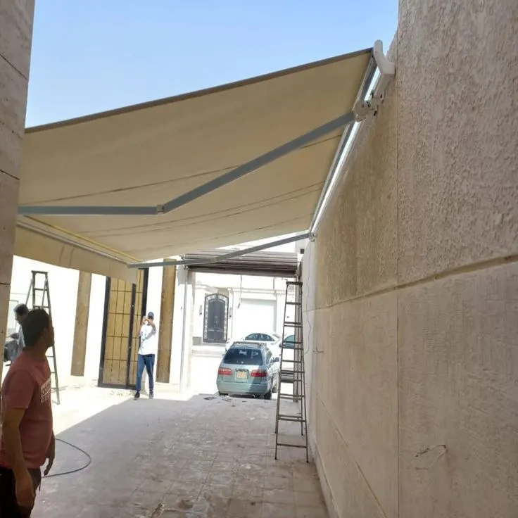 مظلات متحركة للسيارات قماش في مكة جدة ينبع