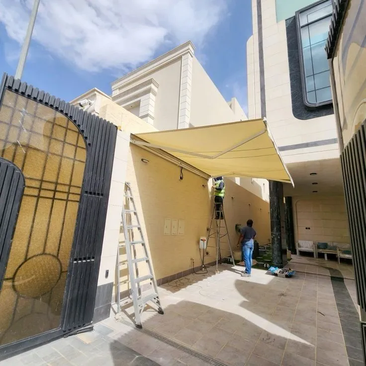 مظلات متحركة للسيارات قماش في مكة جدة ينبع
